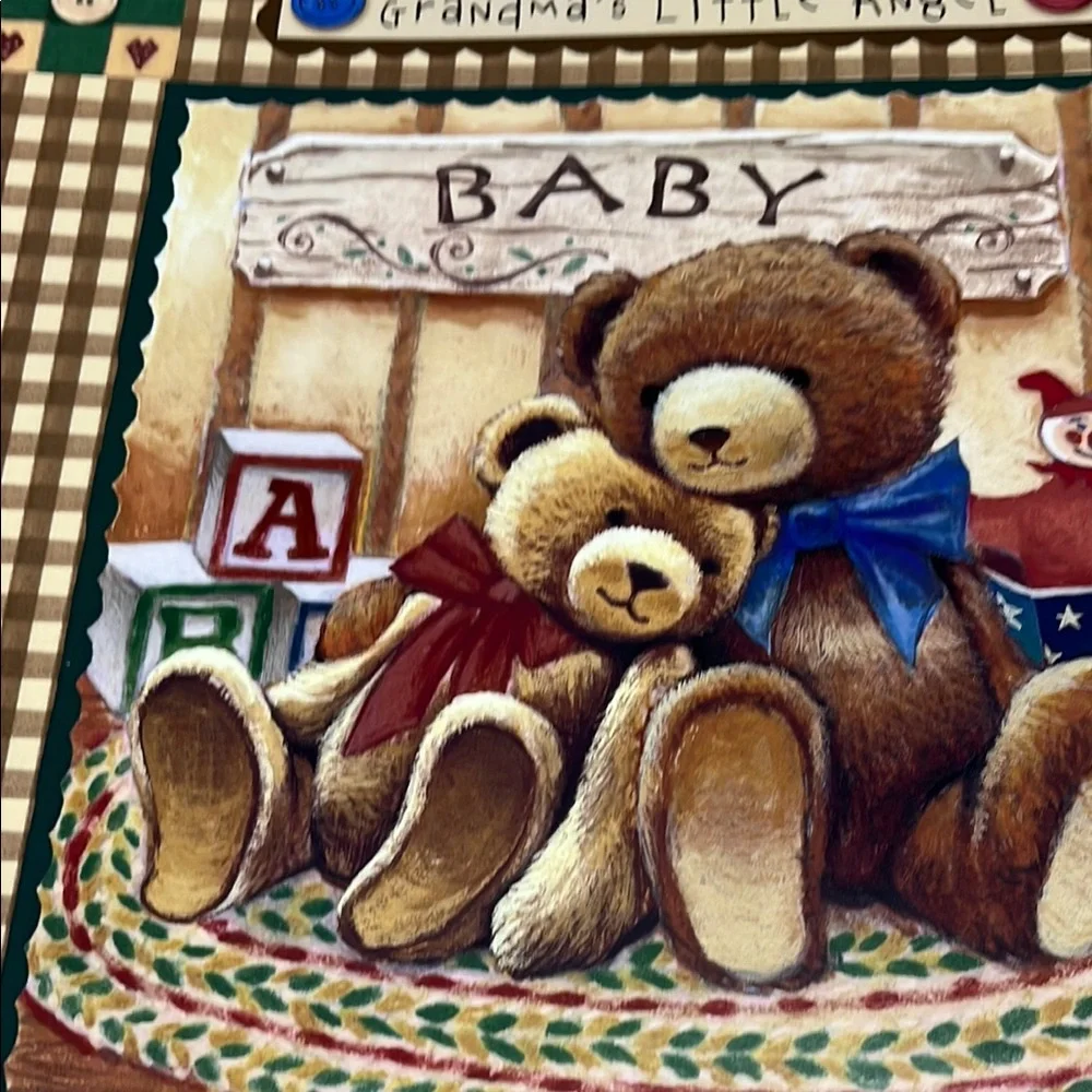 Grandma's House Memory Keeper Scrapbook - Blue